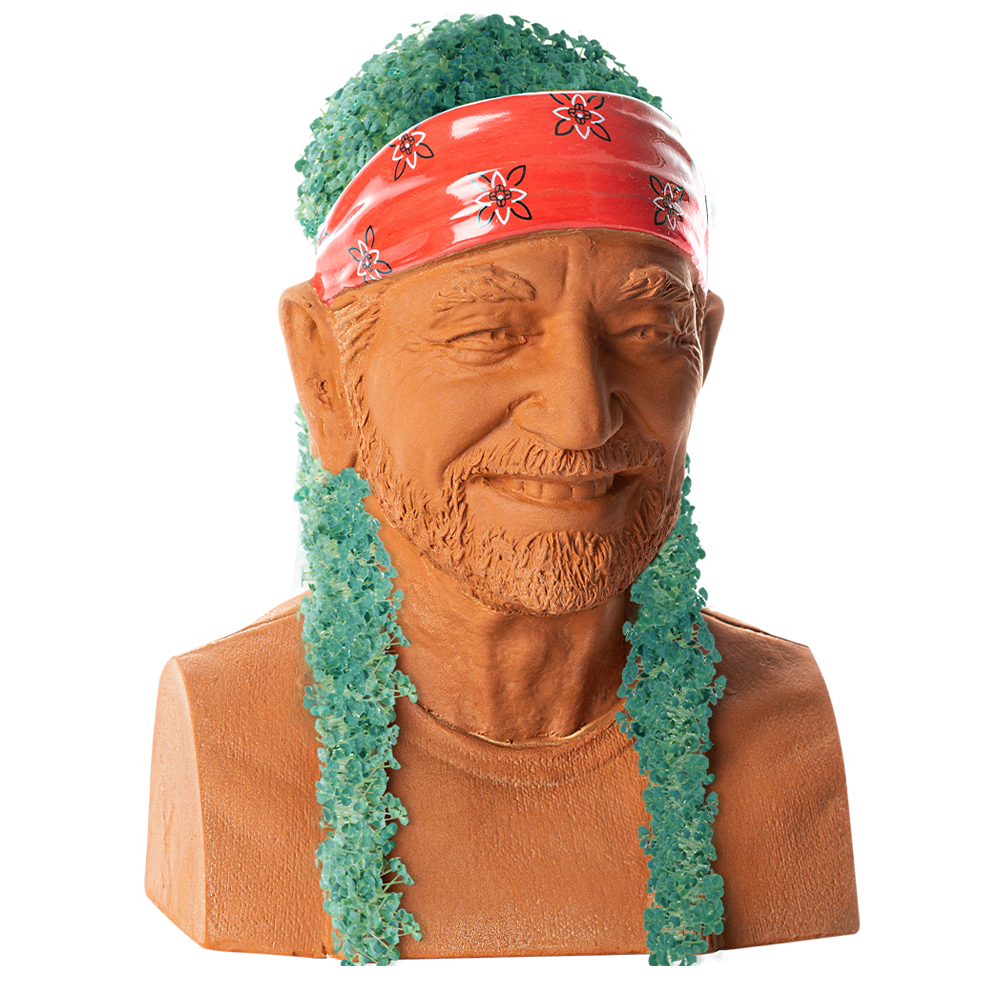 Willie Nelson Chia Pet