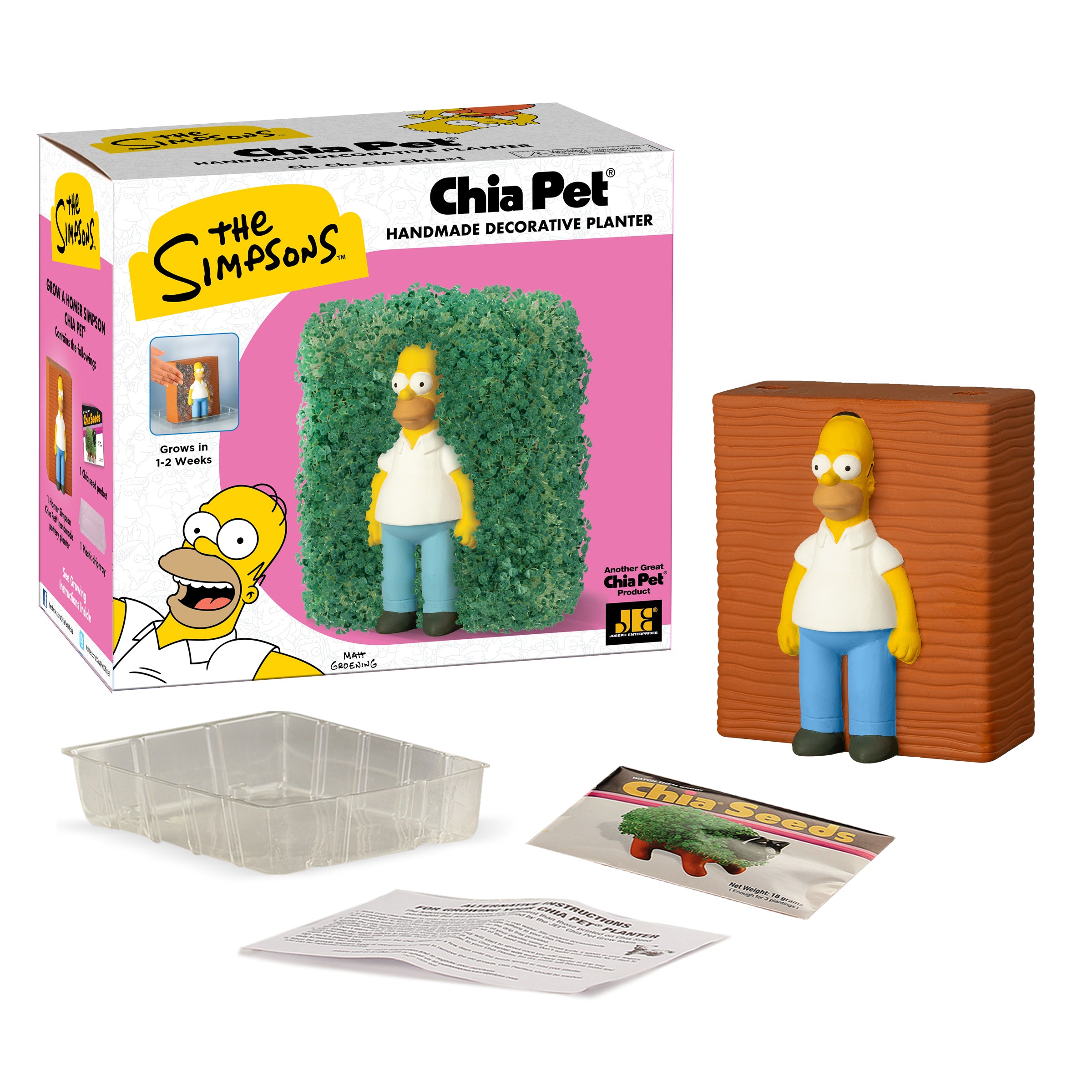 Alternative view of The Simpsons Homer Chia Pet