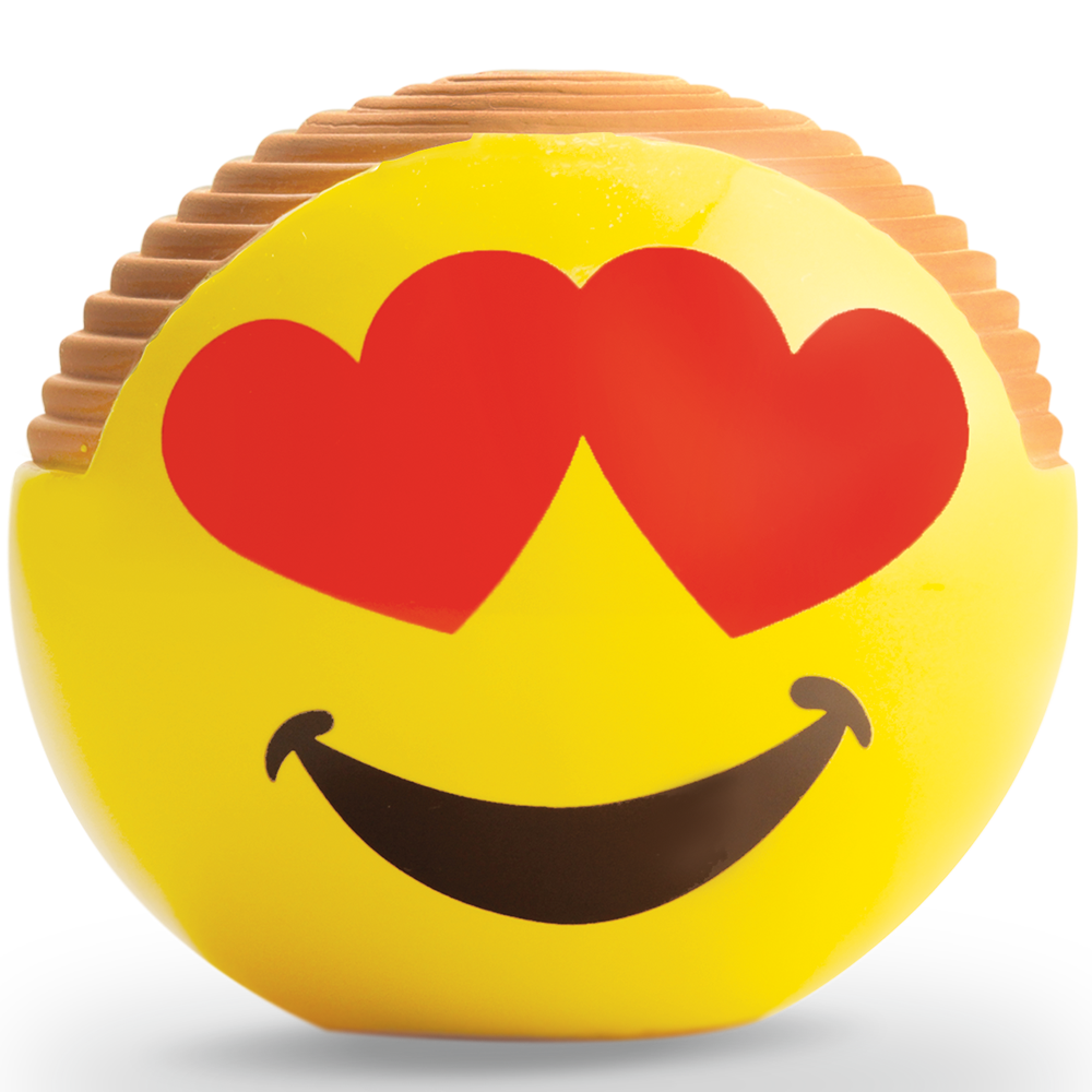 Emoji Heart Eyes Chia Pet - Image 3