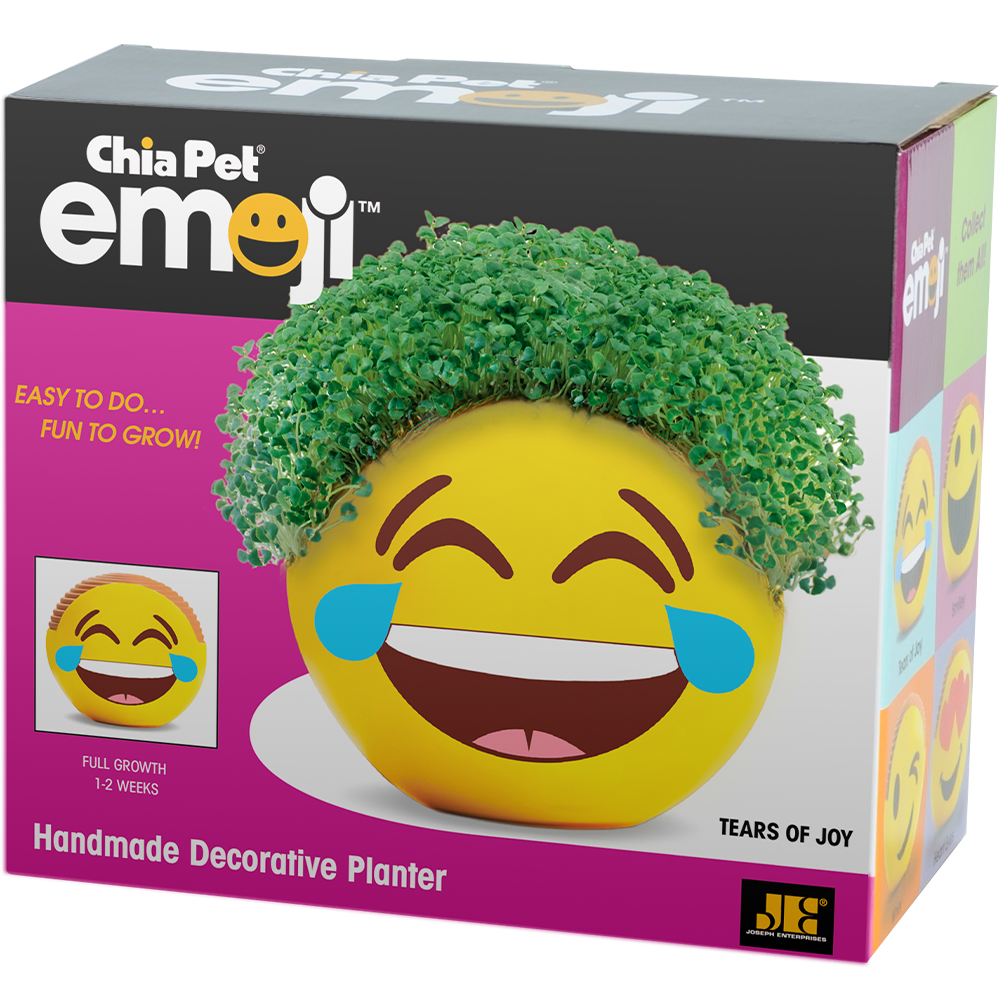 Emoji Tears of Joy Chia Pet - Image 6