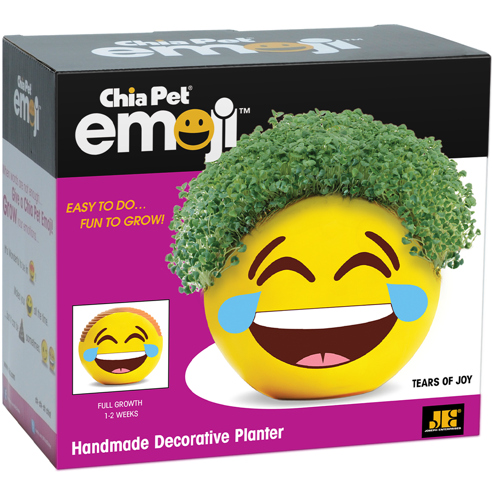 Emoji Tears of Joy Chia Pet - Image 5