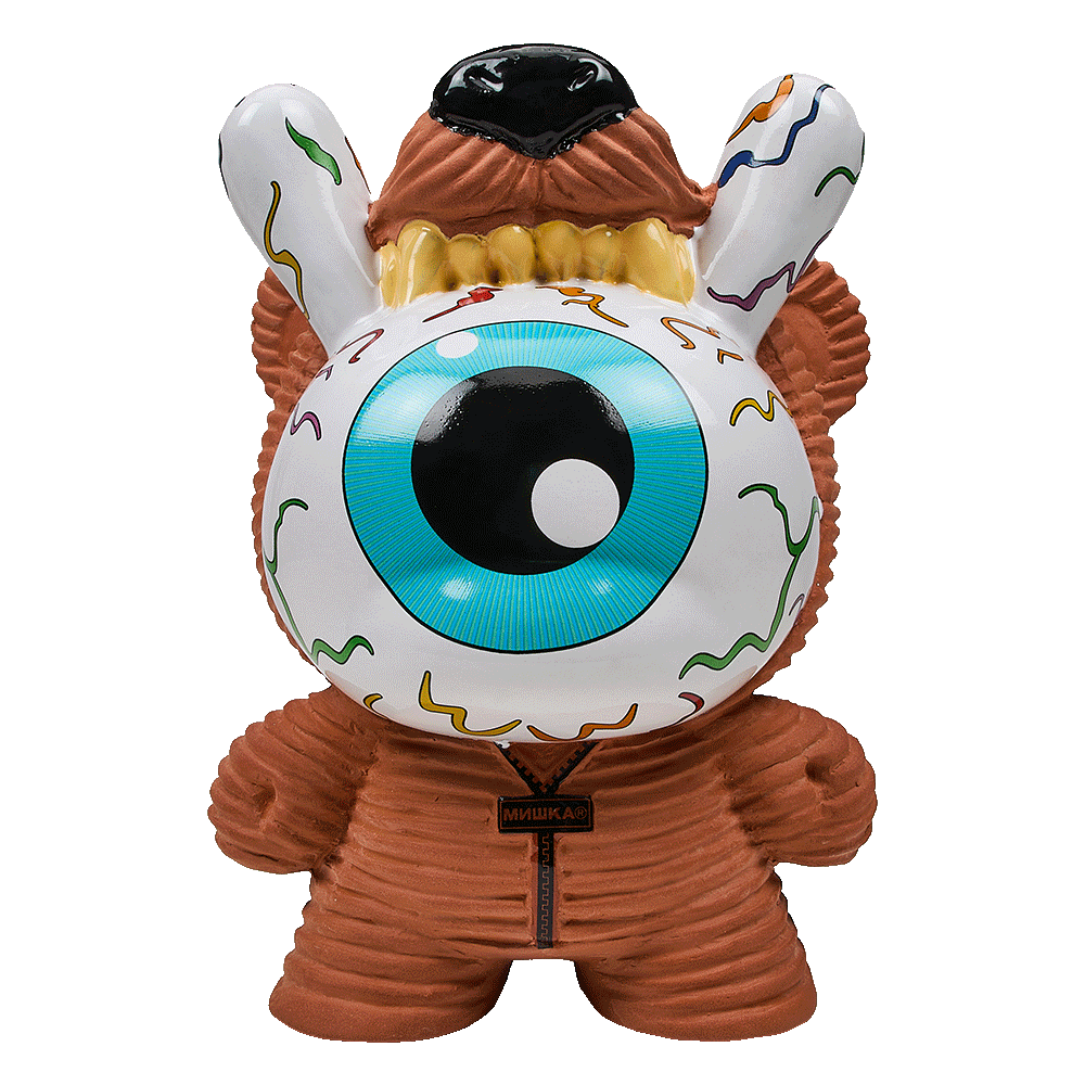 Keep Watch 8" Chia Pet Dunny by Mishka - Rainbow Edition - Image 3